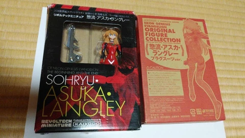 Evangelion Asuka Figure Revoltech Cover