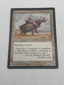 Magic The Gathering Noble Elephant Mirage Common Creature Vintage - Picture 1 of 9