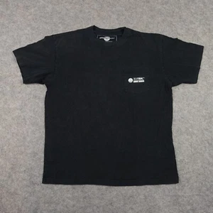 Ebtek Shirt Mens Medium Black Eddie Bauer Pocket Asap Worldwide Collab Graphic - Picture 1 of 17