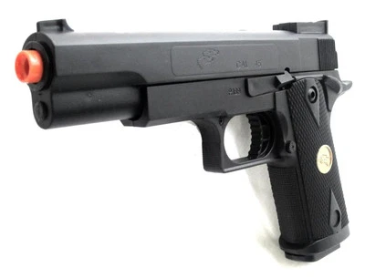 Airsoft Pistol Handgun P169 .45 High Powered Spring Action Pistol 200 FPS AIR BB - Image 1 of 2