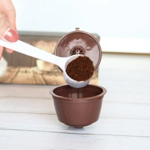 New Refillable Coffee Capsule Cup For Dolce Gusto Nescafe Reusable Filter Pod - Imagen 1 de 9