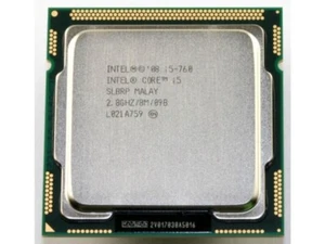 Intel Core i5-760 SLBRP 2.80 - 3.33GHz, 8MB, 4 Core, Socket LGA1156, 95Watt CPU - Picture 1 of 1