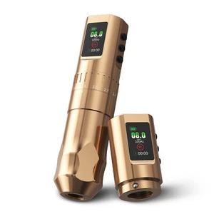 Kabellose Tätowiermaschine Akku-Pen für Dotwork & Linien 2,4-4,2mm einstellbar   - Picture 1 of 21