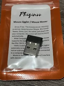 Mouse Jiggler Mover Wiggler Undetectable Shaker USB Port For Computer Laptop - Picture 1 of 4