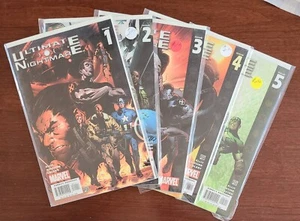 ULTIMATE NIGHTMARE #1 2 3 4 & 5 / ULTIMATES / ELLIS / HAIRSINE MARVEL COMICS NM - Picture 1 of 6