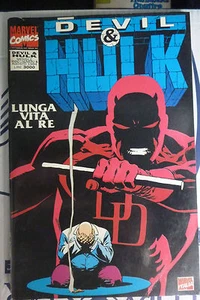 * DEVIL & HULK MARVEL N 5 E NUMERO ZERO - 1994 - OTTIMI - - Foto 1 di 2