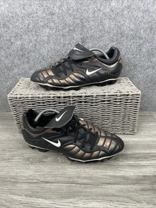 Nike Air Zoom Total 90 FG Football Boots Uk 11 Bronze Black 2001 - Picture 1 of 9