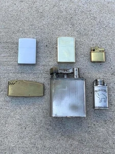 Lot of (6) Vintage Lighters - Zippo, Firebird, Prince Gardner, Reliance, Etc. - Picture 1 of 14