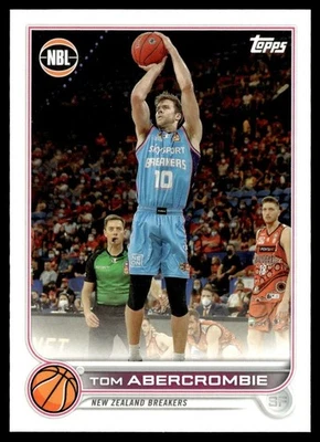TOM ABERCROMBIE 2022-23 TOPPS NBL NEW ZEALAND BREAKERS #52 - Image 1 of 2