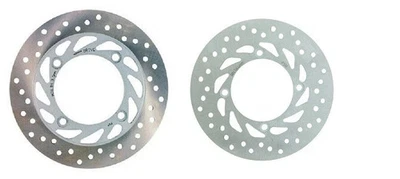 COPPIA DISCO FRENO POSTERIORE ANTERIORE RMS HONDA SH 125 2009 2010 2011 2012 - Imagen 1 de 4