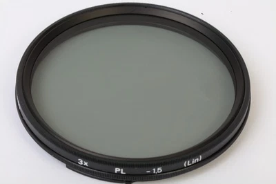 Hasselblad B60 Baj. 60 3x PL Polarizing Filters -1.5 Lin Linear Pole Filters - Image 1 of 4