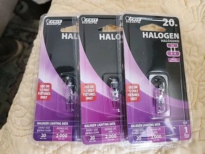 (3) NEW Feit Electric 20W 12V Bulb - G4 Base - QTY 3x1 - BPQ20T3 - Picture 1 of 3