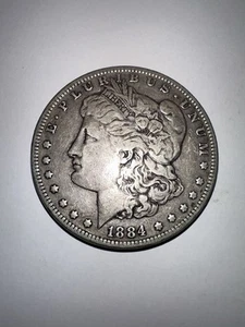 1884 P $1 MORGAN SILVER DOLLAR Coin FAST SHIPPING! - Picture 1 of 12