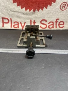 Trapano pressa sgancio rapido vintage Sears artigianale banco macchinista visiera - Foto 1 di 9