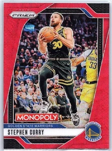 2024-25 Panini Prizm Monopoly #83 Stephen Curry Red Prizms - Picture 1 of 2