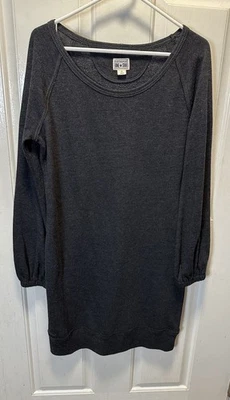 Vestido de punto para mujer Converse One Star, carbón, XL ***SIN CINTURÓN*** Foto 1 de 4