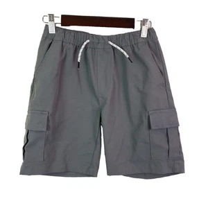 Steve's Jeans Boys Size 12 Grey Casual Drawstring Cargo Shorts - Picture 1 of 5