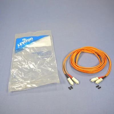 3M Fiber Optic Uplink Multi-Mode Duplex Patch Cord Cable MM SC-SC 50 5C200-M03 - Image 1 of 4