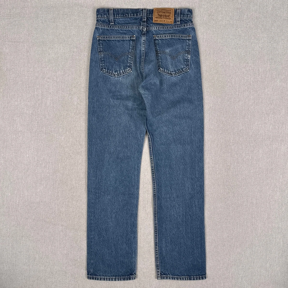 Levi's505　USA 新品同様 Levi's505徹底解説】USA製と現行の違いからサイズ別履き比べまで