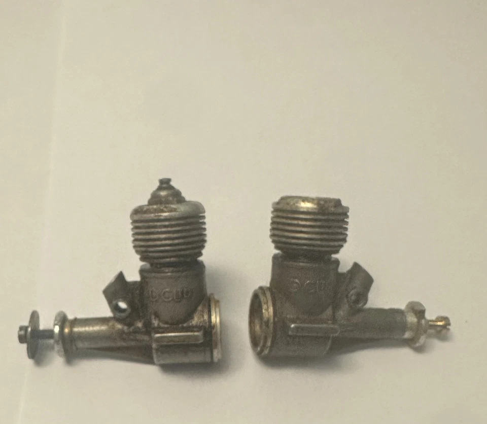 Two Davies Charlton Glow Engines 049  Spares/Repairs  - Image 1 of 4