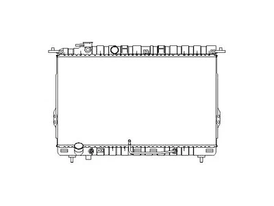 For 2001-2007 Kia Magentis Radiator 69739JJTP 2002 2003 2004 2005 2006 Radiator - Image 1 of 2