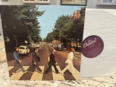 ABBEY ROAD THE BEATLES  ORIGINAL 1970S PURPLE LABEL NM- VINYL LP LOW$ NICE!!! - Image 1 of 4