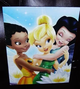disney 2 pocket tinkerbell folder new - Picture 1 of 1