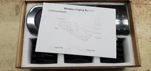 Sistema de zumbador de restaurante LOUKIENE 20 zumbadores de montaña rusa con base de carga - Imagen 1 de 4