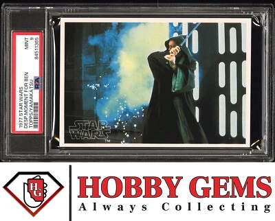 OBI-WAN KENOBI PSA 9 1977 Star Wars Topps Yamakatsu Large Desperate Mom Ben C2 - Image 1 of 2
