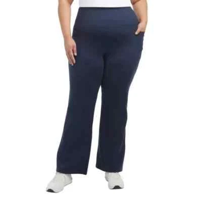 Jockey Women’s Studio Flare Pants, Neo Navy, Size XL - Image 1 of 4