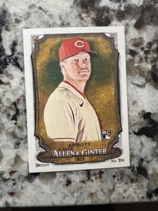 2024 TOPPS ALLEN GINTER MLB ROOKIE CARD CINCINNATI REDS ANDREW ABBOTT #32 - Picture 1 of 1