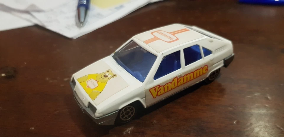 NOREV MINI JET FRANCE 1/55 CITROEN BX VANDAMME WHITE VERY GOOD VINTAGE - Immagine 1 di 4