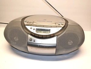 SONY CFD-S350 Portable AM/FM Radio/Cassette/CD Player Boombox - Picture 1 of 7