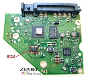 Seagate 3.5" SATA Hard Drive HDD PCB Board Circuit Logic Board 100797092 Rev-A - Picture 1 of 2