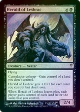 Herald of Leshrac - Foil Near Mint MTG Coldsnap Magic 2B3