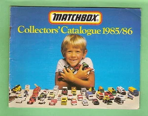 #D113. 1985/86  MATCHBOX TOYS CATALOGUE - Picture 1 of 1