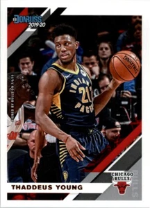 2019 Donruss #85 Thaddeus Young Chicago Bulls - Picture 1 of 2