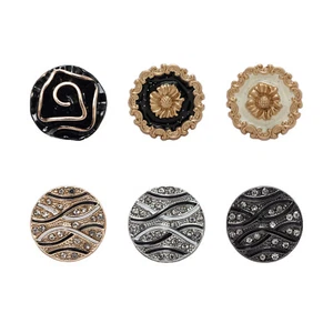 5pcs Metal Buttons for Coat Repair, Sewing Projects, Home Decor Craft 18-25mm - Picture 1 of 10