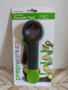 Progressive Prep Works - Flip Blade Avocado Tool - Grube Slice Scoop - NEU VERSIEGELT - Bild 1 von 2