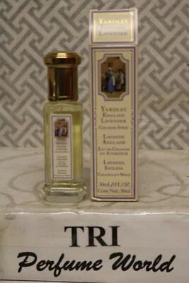 YARDLEY English Lavender Colonia/Eau de Cologne Mujer Spray 1 oz. RARO Vintage Foto 1 de 2