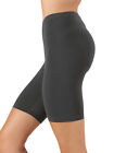 Zenana Plus Size Women's  Premium Cotton Mid Thigh Length Biker Shorts (1X-3X)