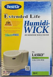 BestAir Lasko Extended Life L8-C Humidifier Wick Filter for Model 1128 1129 9930 - Picture 1 of 3