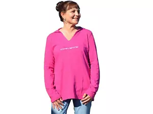 Corvette Hooded Womens Tunic - Chic Pink - Picture 1 of 3
