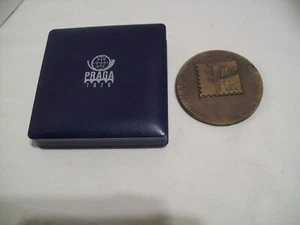 Jahrgang 1978 Praga Prag Briefmarkenausstellung Medaille Münze Briefmarke Philatelie - Bild 1 von 8