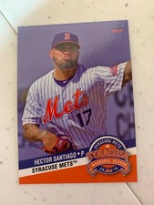Hector Santiago 2019 Syracuse Mets Team Card