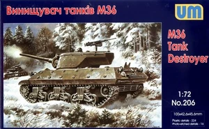 Destructor de tanques UM 1/72 206 Segunda Guerra Mundial EE. UU. M36 - Imagen 1 de 2