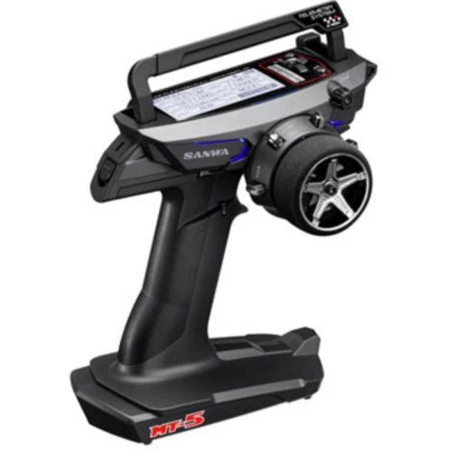 Sanwa MT-5 FH5 4-Channel 2.4GHz Radio System w/ RX-493i Receiver SNW101A32661A - Image 1 of 1