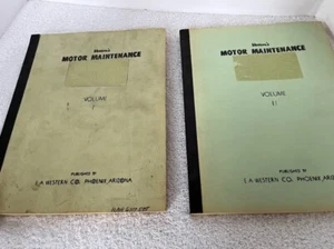Western’s Electrical Motor Maintenance Vol. 1 &2 Repair Reference Manuals - Picture 1 of 14