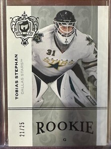 2007-08 Upper Deck The Cup Gold /25 Tobias Stephan #174 Rookie RC