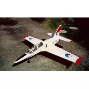 AERO L 39 Albatros, avión de entrenamiento, (envergadura 1473 mm). Plano de modelismo - Imagen 1 de 4